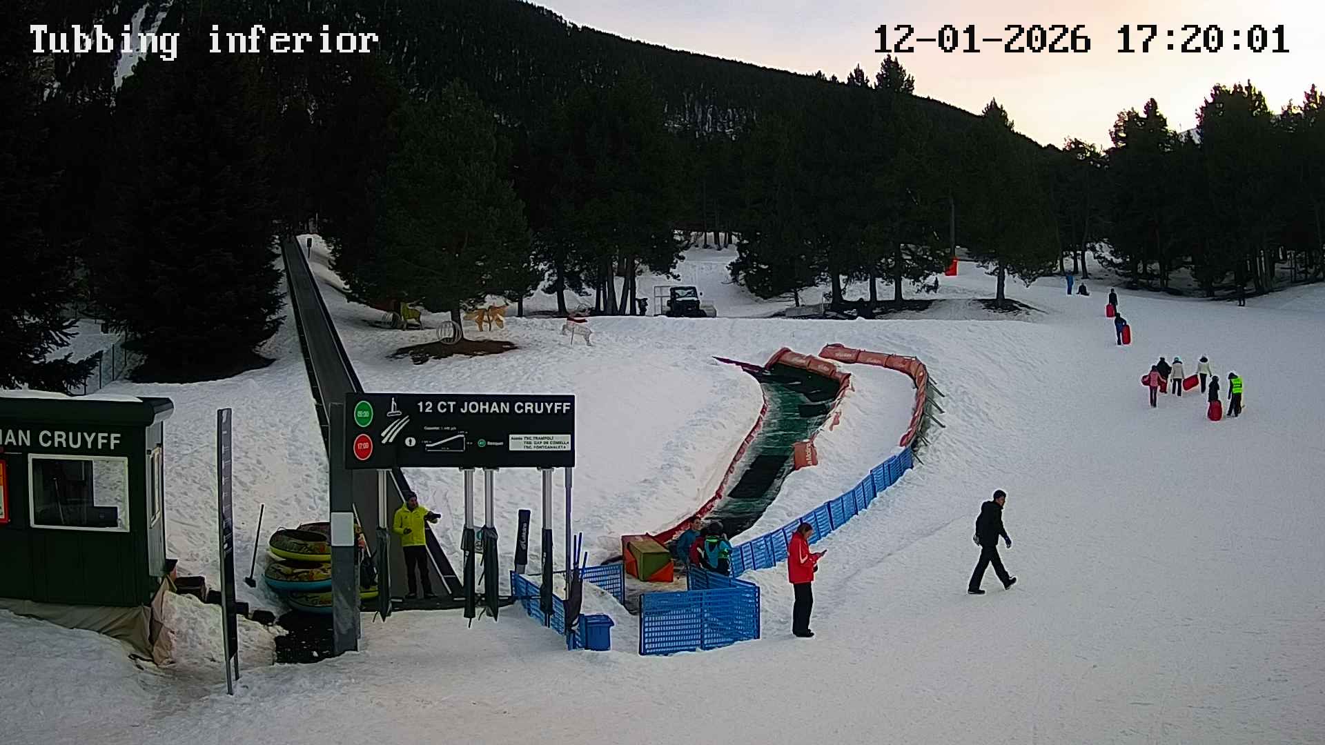 info nieve la molina