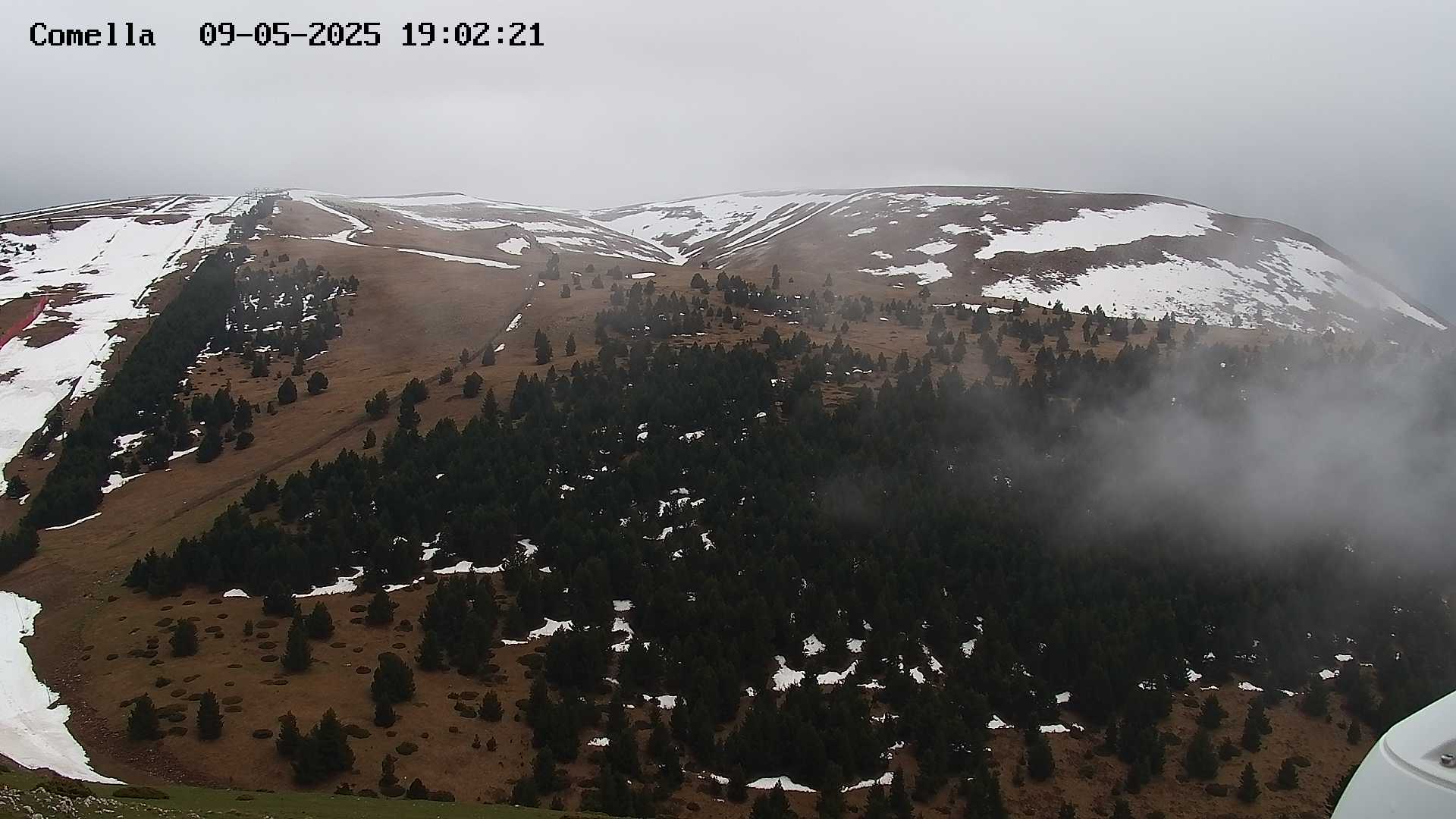 Webcam en Cap de Comella