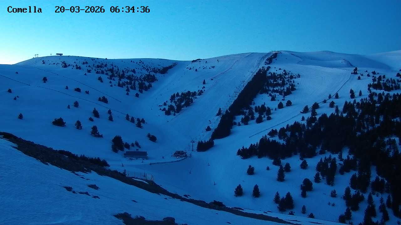 Webcam en Cap de Comella