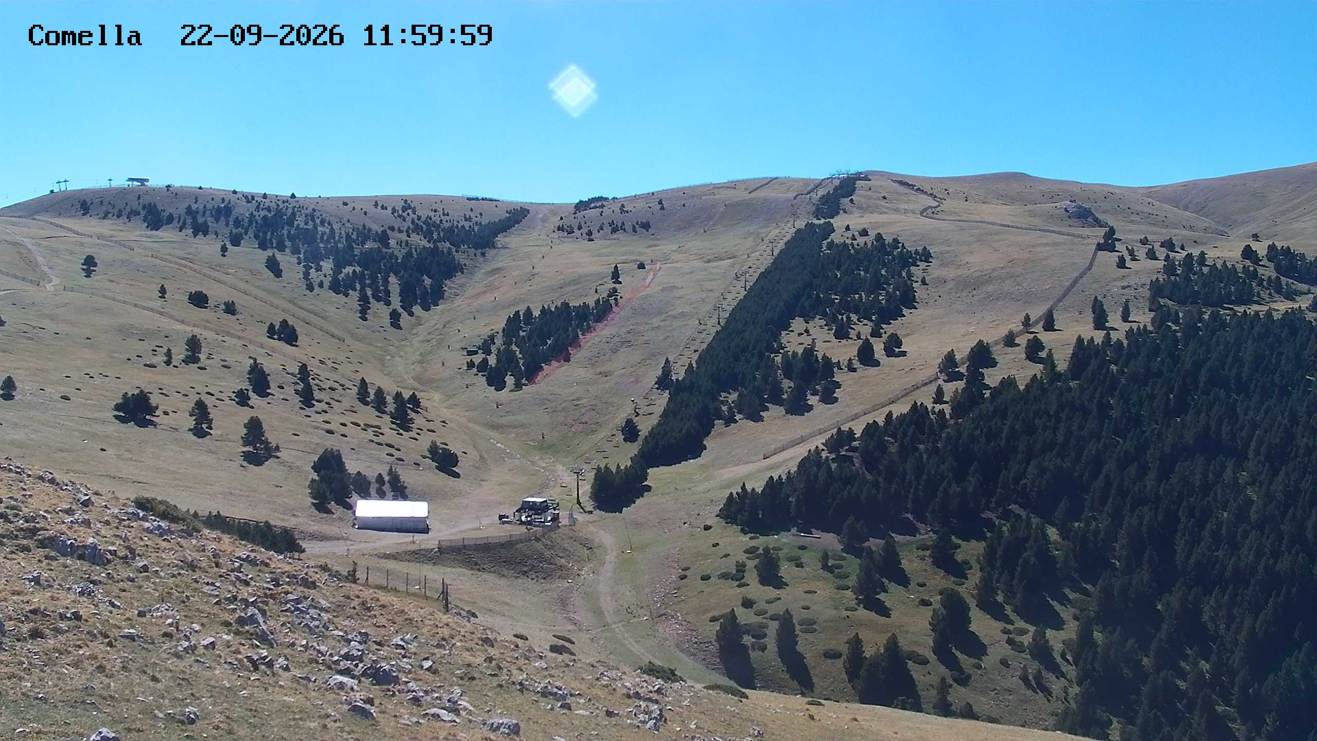 Webcam dans Cap de Comella - Panor&aacute;mica