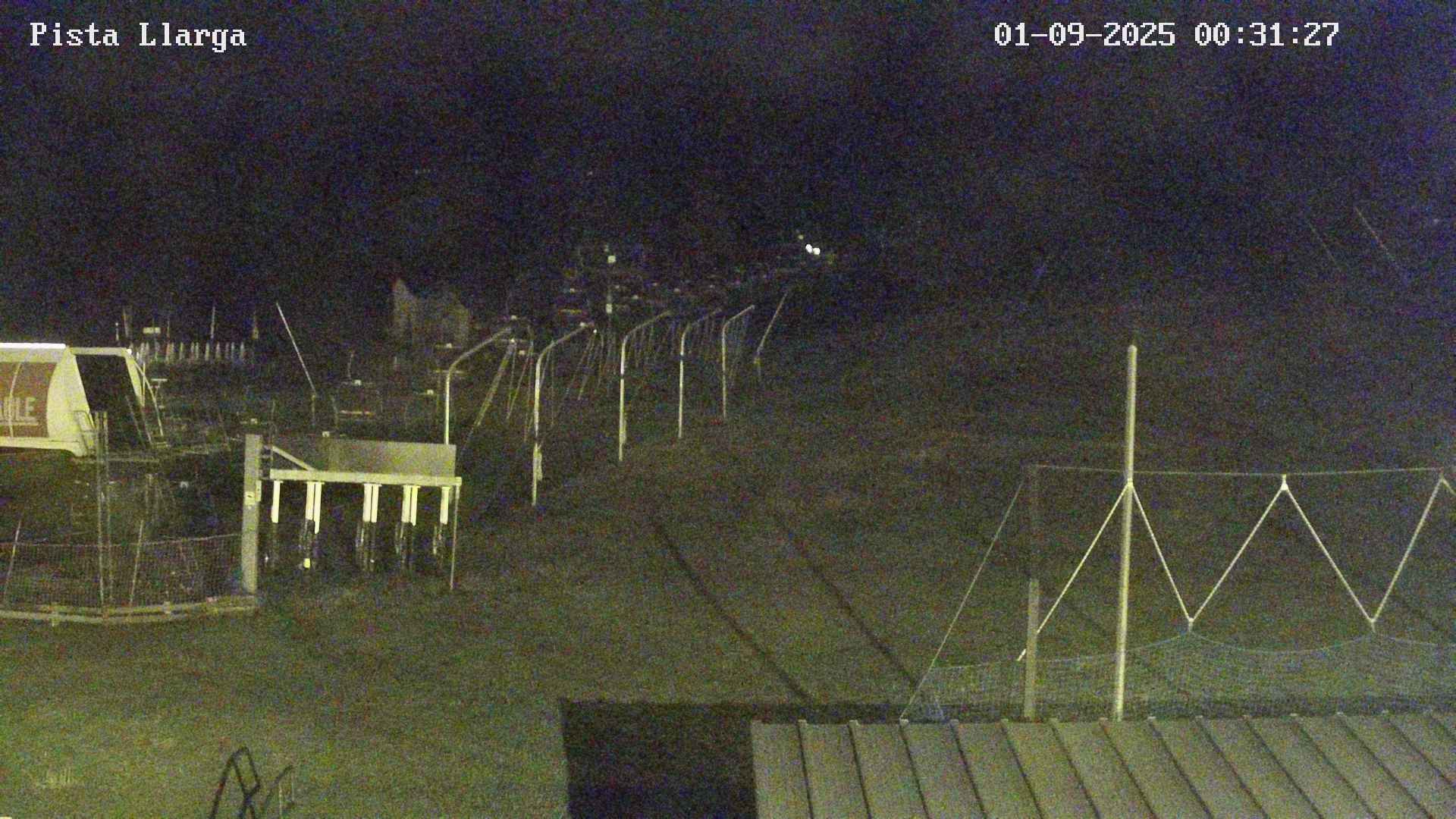 Webcam en Pista Llarga - Base, La Molina (Pirineo Catalán)