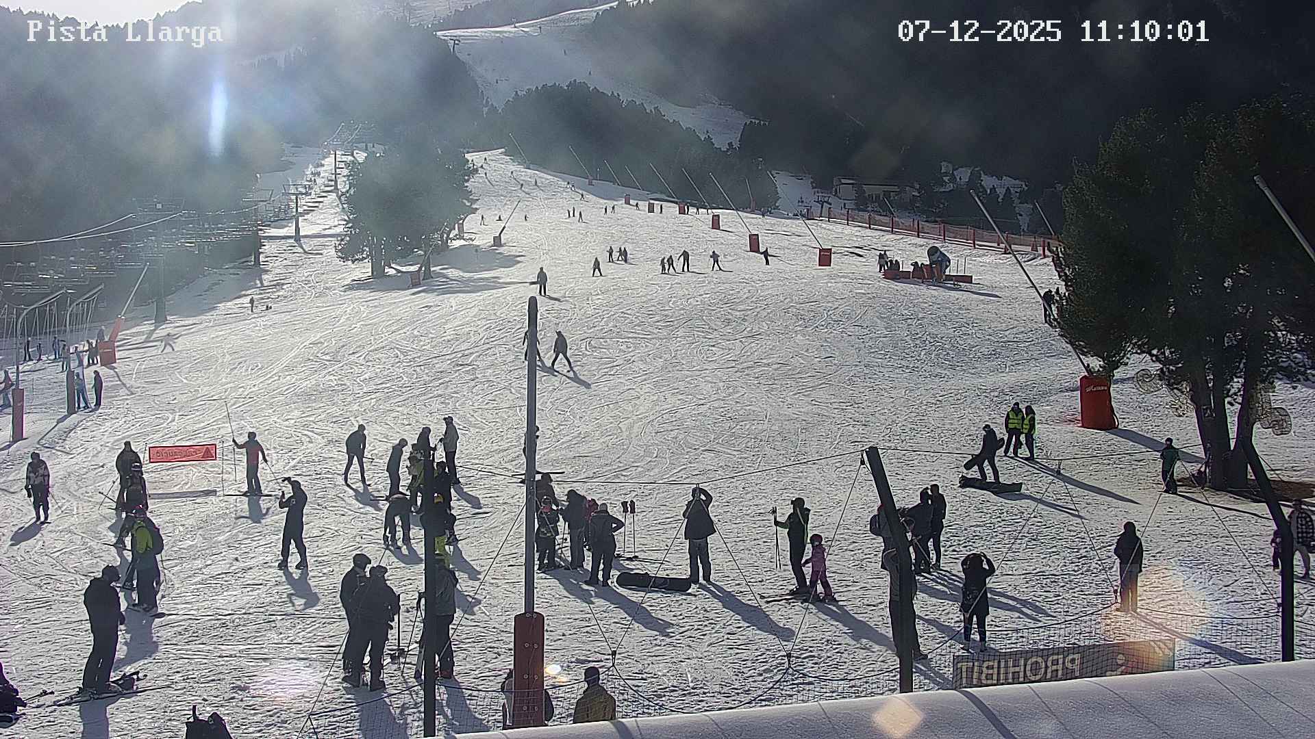 Webcam en Pista Llarga - Base