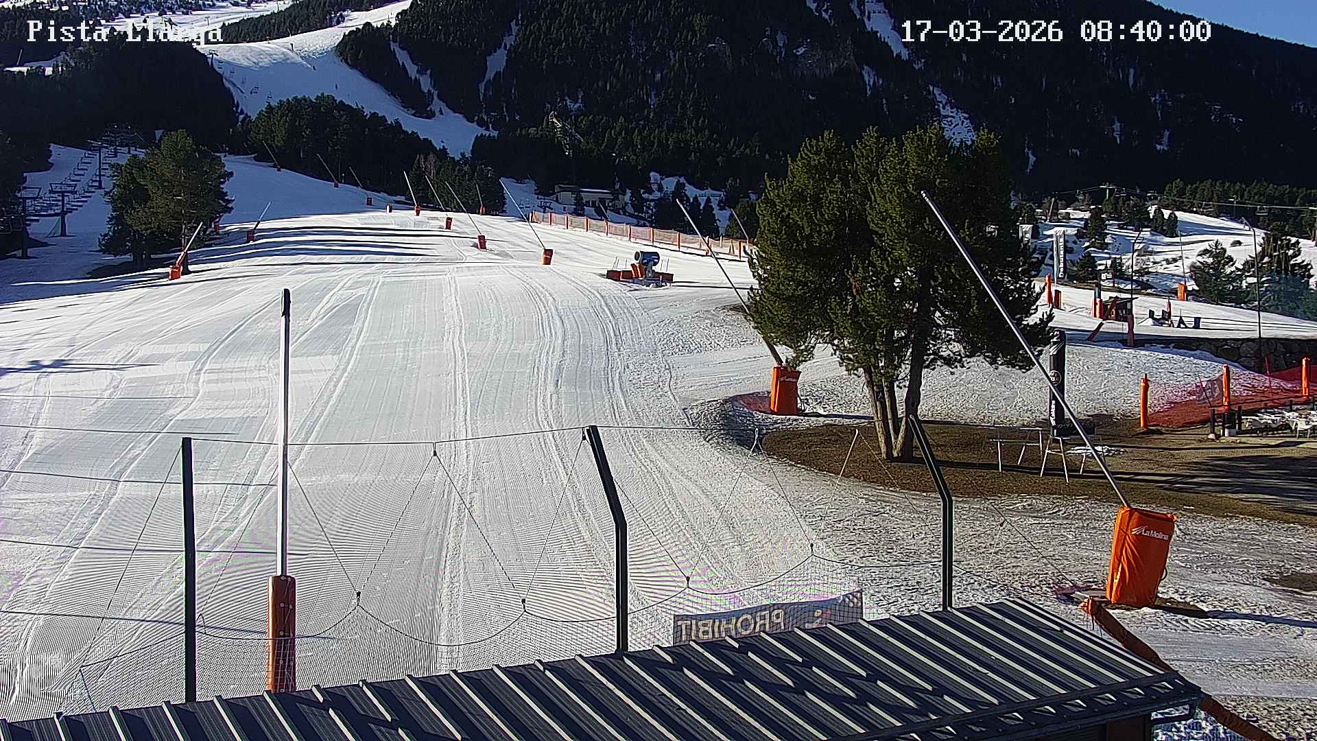 Webcam en Pista Llarga - Base