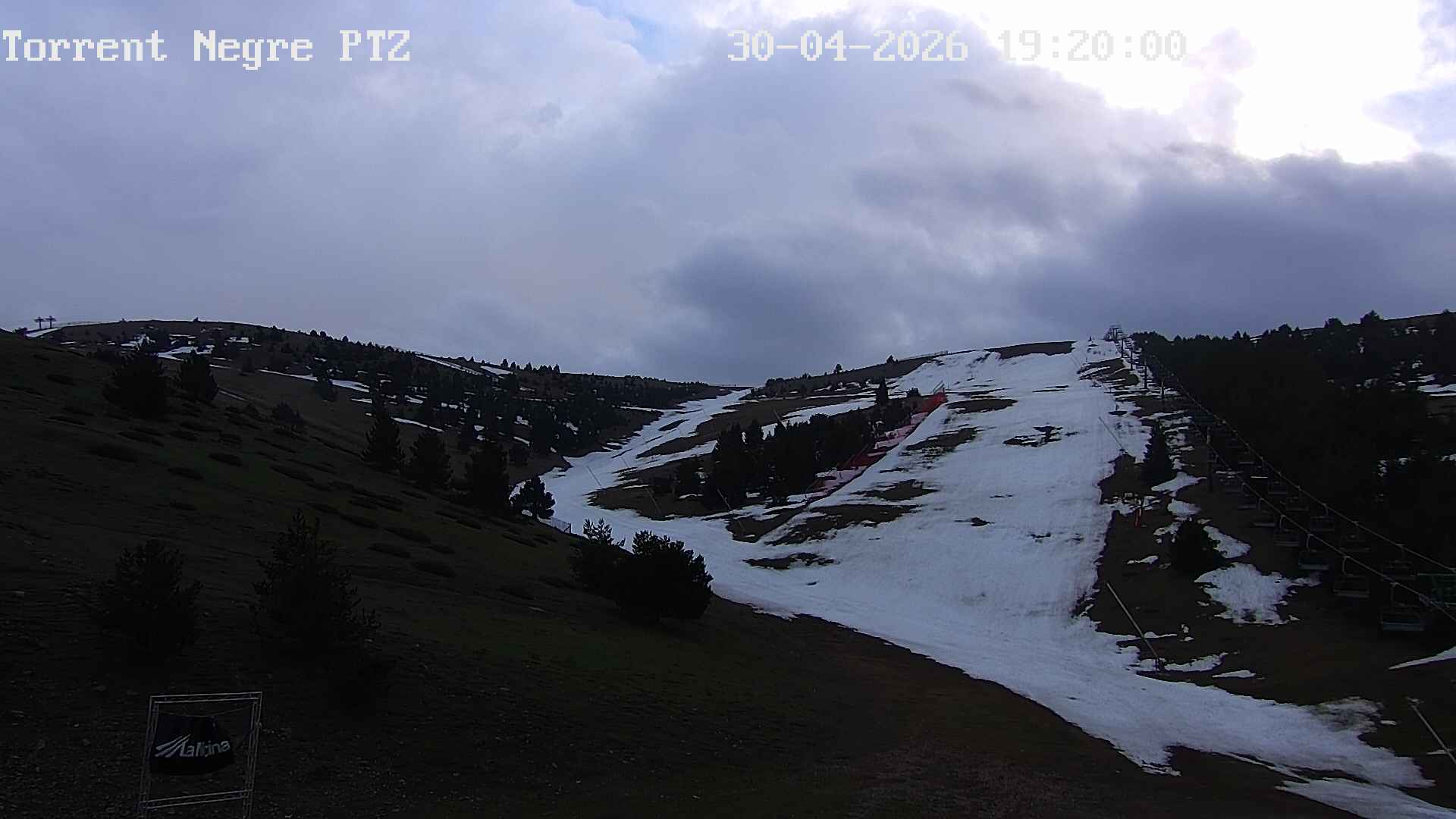 Webcam en Torrent Negre