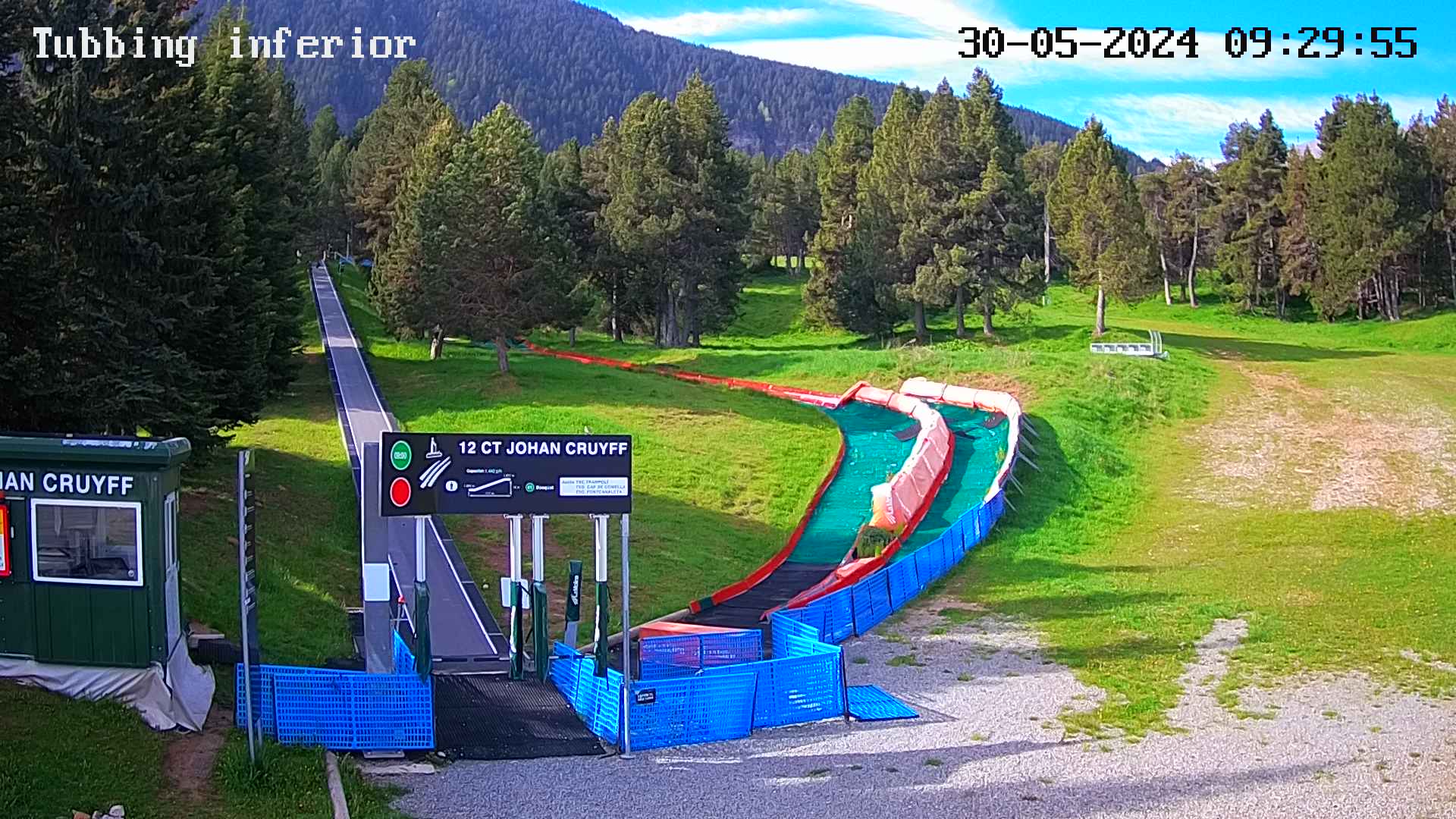 Webcam en Tubbing, La Molina (Pirineo Catalán)
