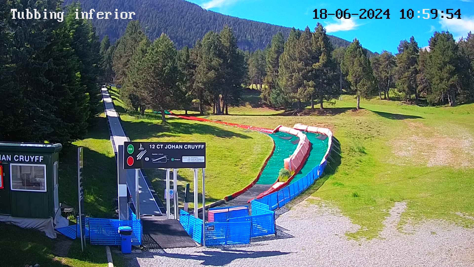 Webcam dans Tubbing, La Molina (Catalogne)