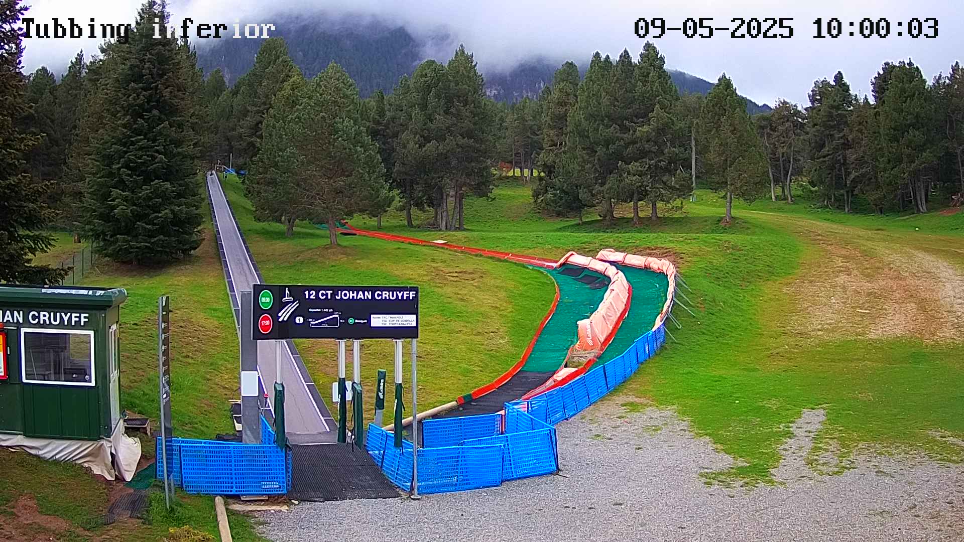 Webcam en Tubbing