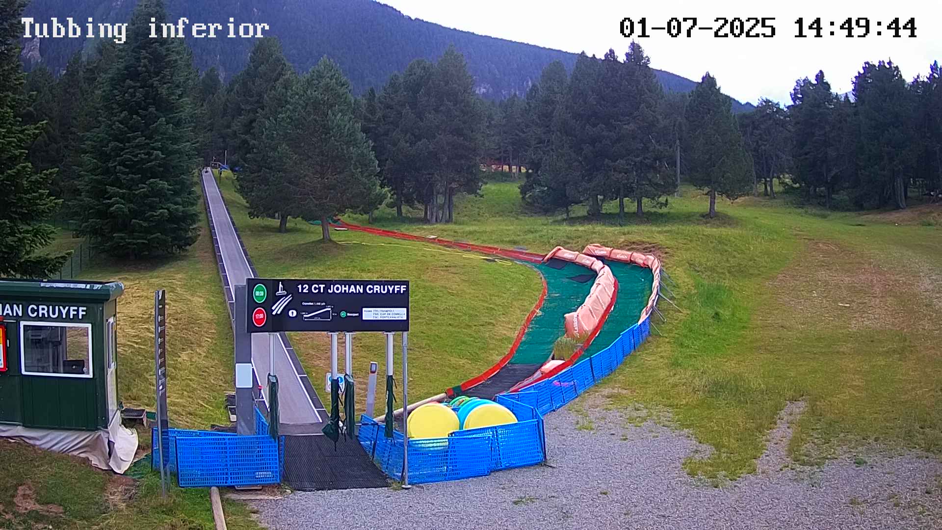 Webcam dans Tubbing