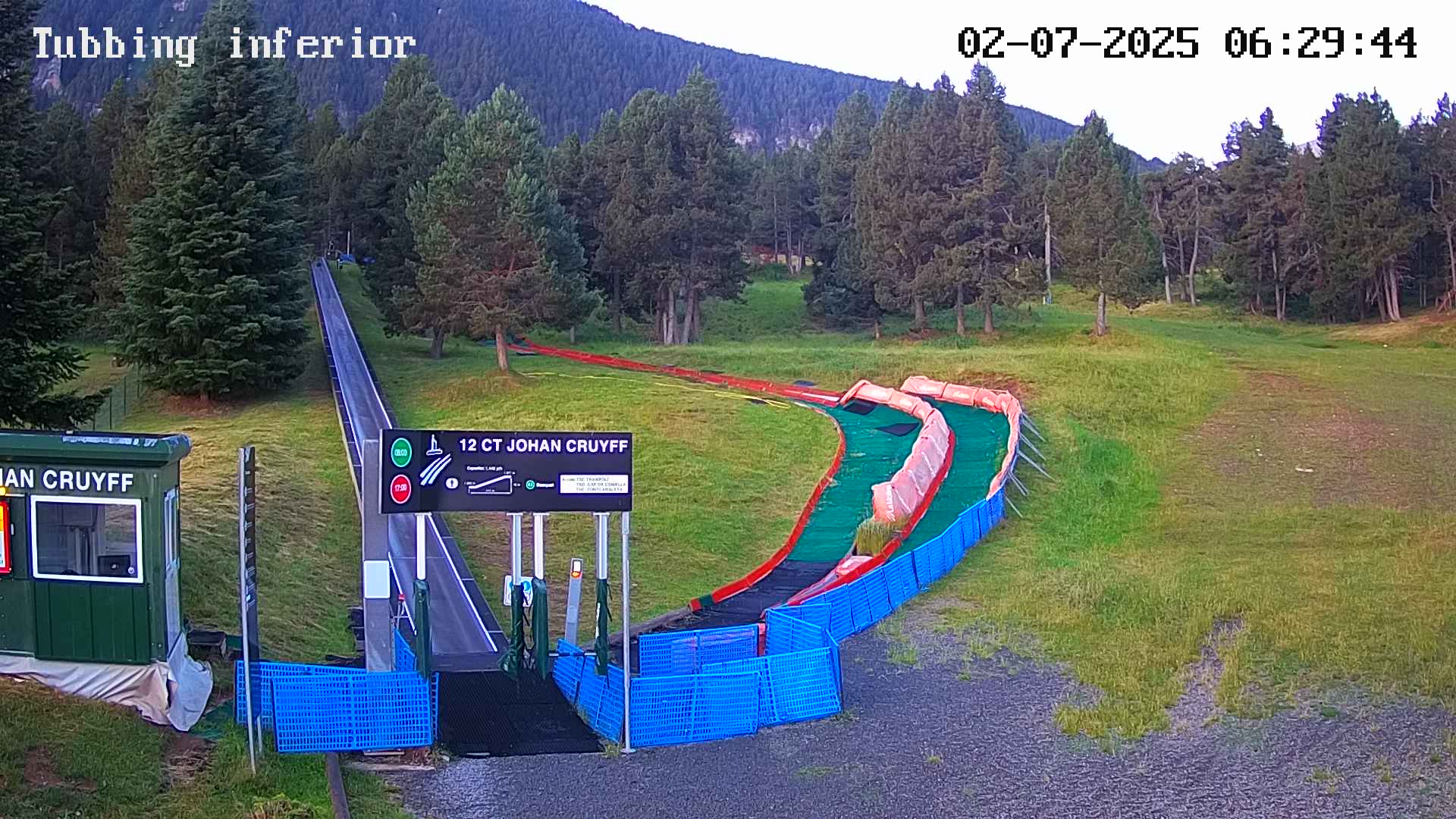 Webcam dans Tubbing