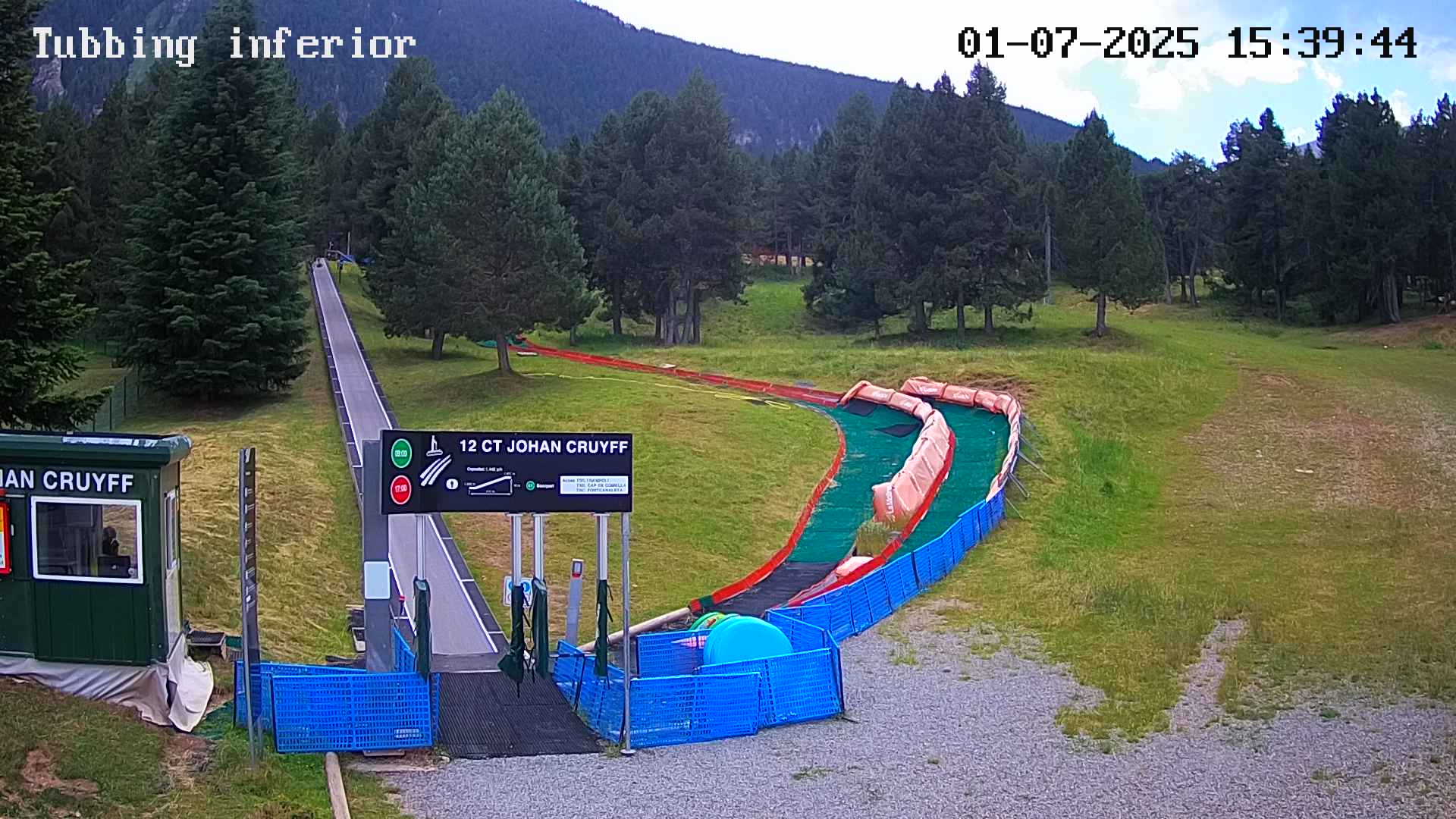 Webcam en Tubbing