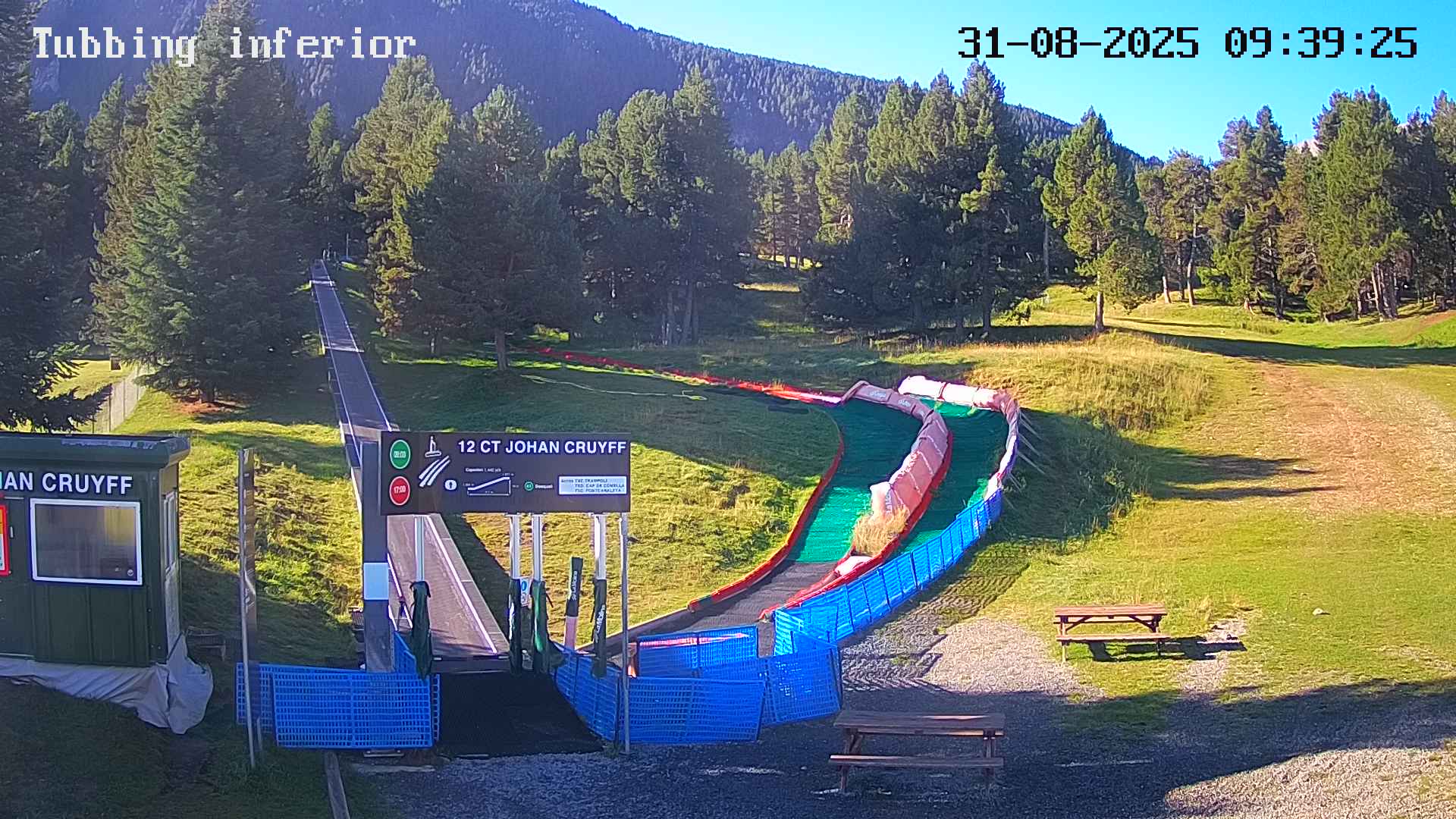 Webcam en Tubbing