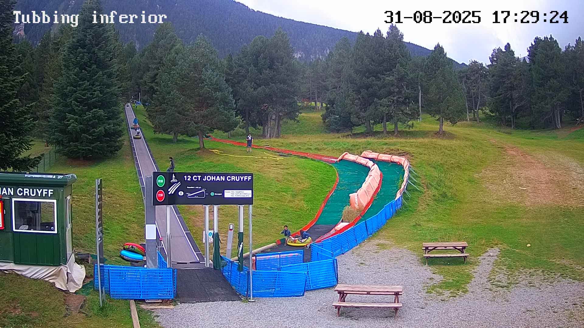 Webcam en Tubbing