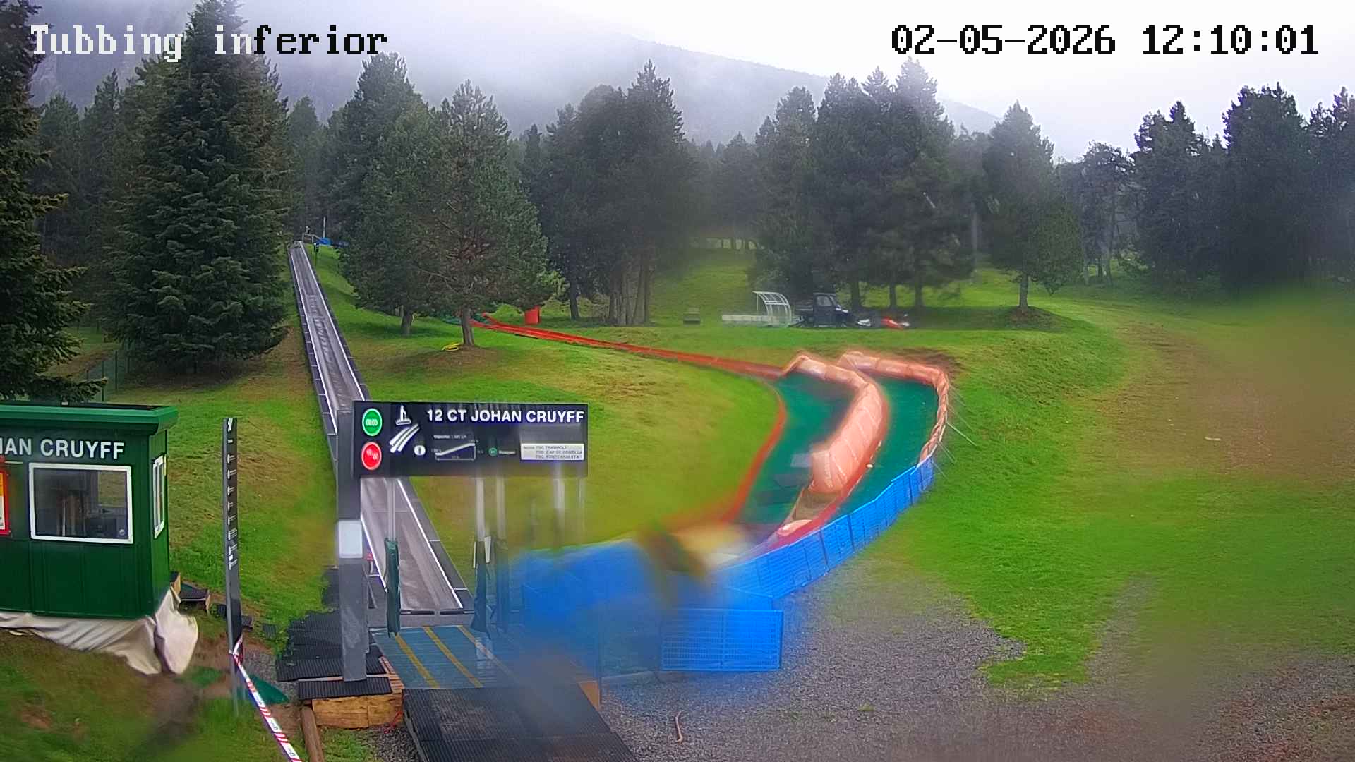 Webcam en Tubbing