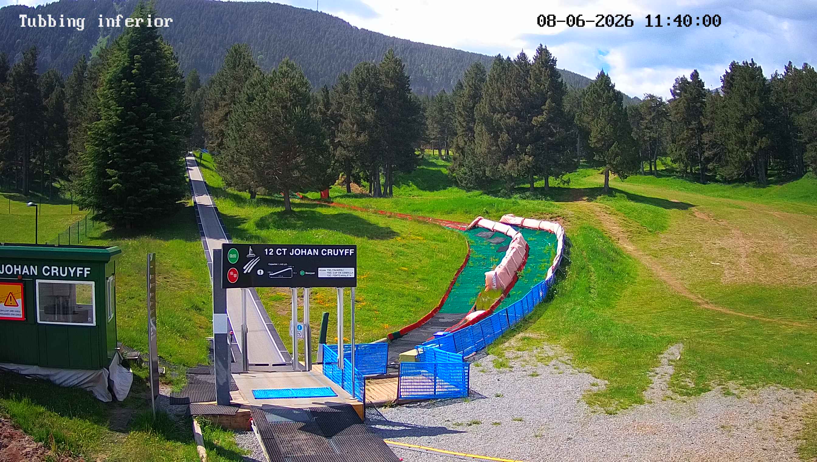 Webcam en Tubbing
