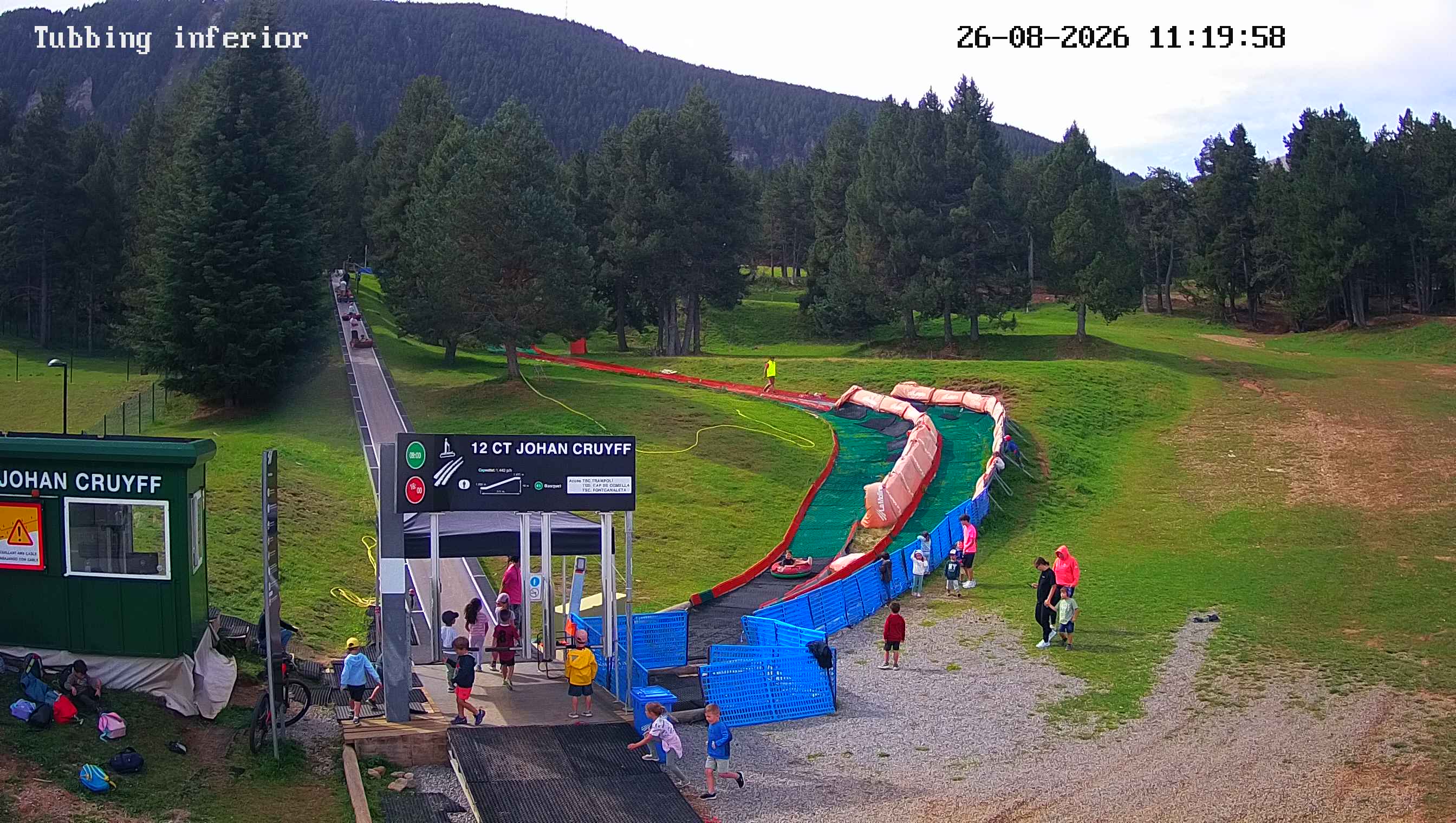 Webcam en Tubbing