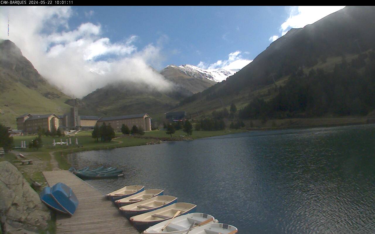 Vall de Nuria, Santuario - Lago